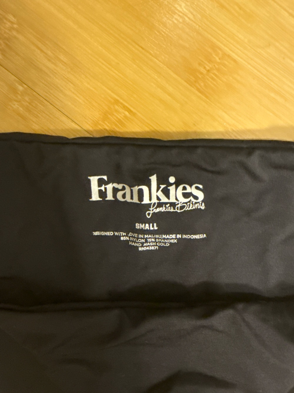Frankie's Bikinis Black Bikini Bottom - Picture 2 of 3